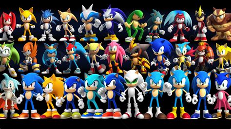 sonic personagens nomes|Todos os Personagens do Sonic: Lista Completa de Todos os。